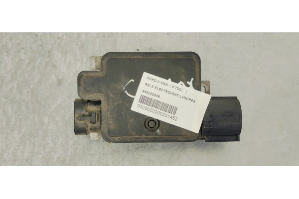 Recambio de rele electroventiladores para ford c-max 1.6 tdci referencia OEM IAM 940002906  