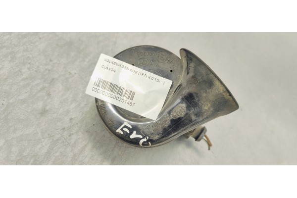 Recambio de claxon para volkswagen eos (1f7) 2.0 tdi referencia OEM IAM   