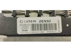 Recambio de resistencia calefaccion para audi a6 berlina (4f2) 3.0 tdi referencia OEM IAM 4F0819011  