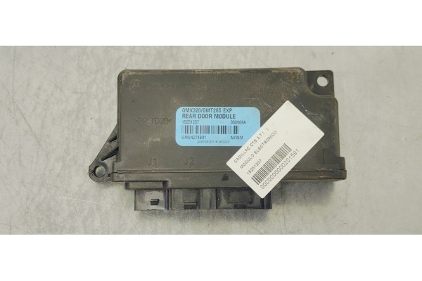 Recambio de modulo electronico para cadillac cts 3.7 i referencia OEM IAM 15251257  