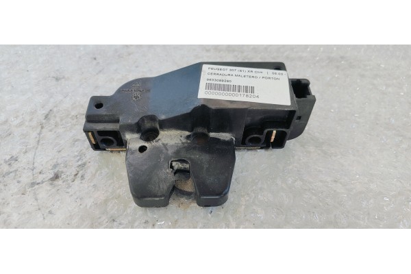 Recambio de cerradura maletero / porton para peugeot 307 (s1) xr clim referencia OEM IAM 9633089280  