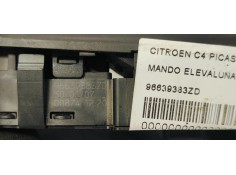 Recambio de mando elevalunas delantero izquierdo para citroen c4 picasso exclusive referencia OEM IAM 96639383ZD  