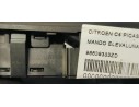 Recambio de mando elevalunas delantero izquierdo para citroen c4 picasso exclusive referencia OEM IAM 96639383ZD  