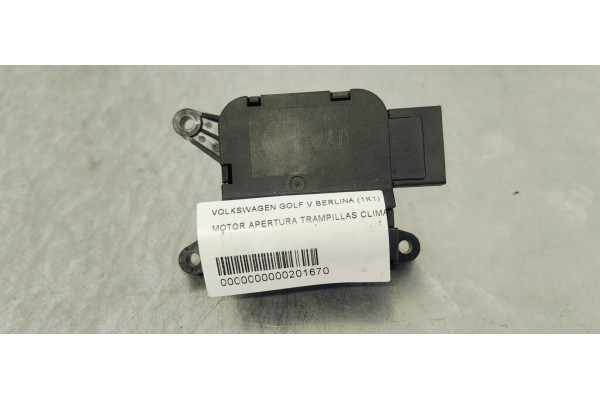 Recambio de motor apertura trampillas climatizador para volkswagen golf v berlina (1k1) highline 4motion referencia OEM IAM   