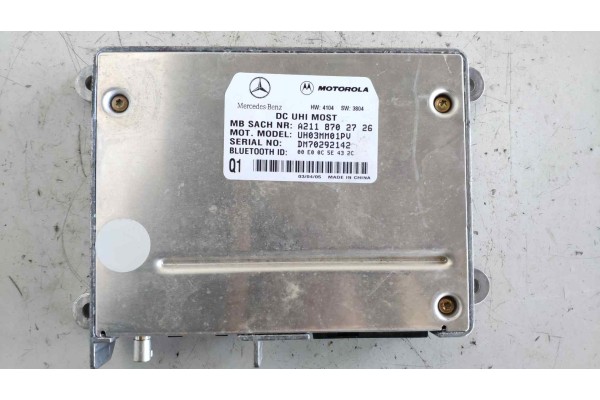 Recambio de modulo electronico para mercedes-benz clase m (w164) 350 (164.186) referencia OEM IAM A2118702726 UH03MM01PV DM70292