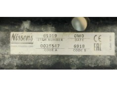 Recambio de radiador agua para chrysler jeep compass 2.0 crd referencia OEM IAM   