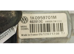 Recambio de elevalunas delantero izquierdo para volkswagen golf v berlina (1k1) highline 4motion referencia OEM IAM 1K0959701M  