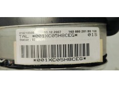 Recambio de airbag delantero izquierdo para volkswagen golf v berlina (1k1) highline 4motion referencia OEM IAM 1K0880201BS  