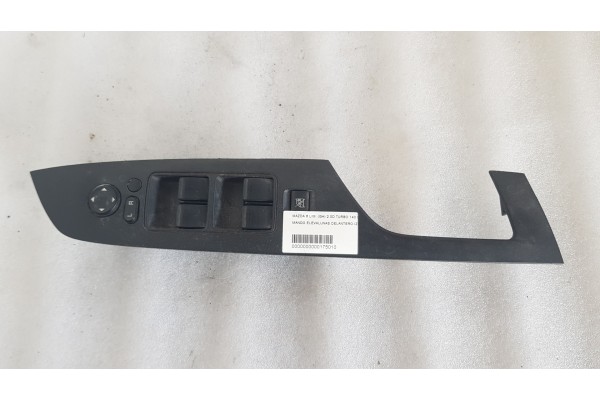 Recambio de mando elevalunas delantero izquierdo para mazda 6 lim. (gh) 2.0d turbo 140 fap referencia OEM IAM   