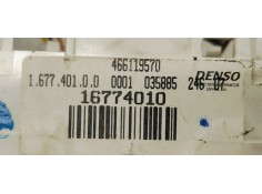Recambio de mando climatizador para opel corsa d 1.2i 80 referencia OEM IAM 16774010  