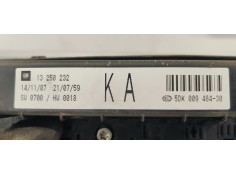 Recambio de caja reles / fusibles para opel astra h berlina enjoy referencia OEM IAM 13250232  