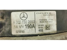 Recambio de alternador para mercedes-benz clase c (w203) berlina 220 cdi (203.006) referencia OEM IAM A0001502550  