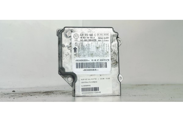 Recambio de centralita airbag para audi q7 (4l) 3.0 tdi referencia OEM IAM 4L0959655C  
