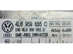 Recambio de centralita airbag para audi q7 (4l) 3.0 tdi referencia OEM IAM 4L0959655C  