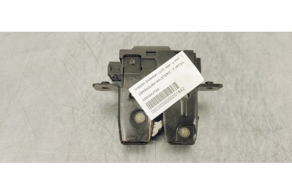 Recambio de cerradura maletero / porton para nissan qashqai (j10) acenta 4x4 referencia OEM IAM 90502AV70A  