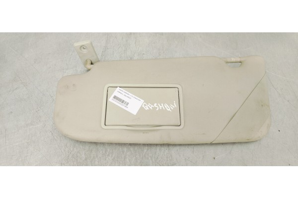 Recambio de parasol izquierdo para nissan qashqai (j10) acenta 4x4 referencia OEM IAM   