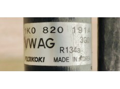 Recambio de condensador / radiador aire acondicionado para seat toledo (5p2) 1.9tdi 105 referencia OEM IAM 1K0820411H  