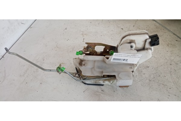 Recambio de cerradura puerta delantera derecha para mitsubishi montero sport (k90) 2.5 td cat referencia OEM IAM   