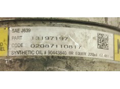 Recambio de compresor aire acondicionado para opel vectra c berlina comfort referencia OEM IAM 13197197  