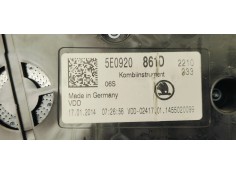 Recambio de cuadro instrumentos para skoda octavia lim. (5e3) 1.6 tdi referencia OEM IAM 5E0920861D  