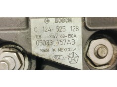 Recambio de alternador para jeep compass 2.0 crd referencia OEM IAM 0124525128  
