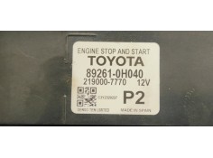 Recambio de modulo electronico para toyota aygo x 1.0 i referencia OEM IAM 892610H040  