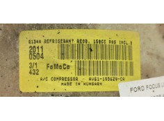 Recambio de compresor aire acondicionado para ford focus lim. 1.6 referencia OEM IAM AV6119D629CA  