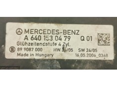 Recambio de caja precalentamiento para mercedes-benz clase a (w169) a 180 cdi a-edition referencia OEM IAM A6401530479  