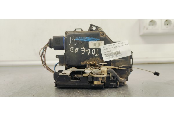 Recambio de cerradura puerta trasera izquierda para seat toledo (5p2) 1.9tdi 105 referencia OEM IAM 7L0839015  