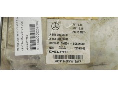 Recambio de centralita motor uce para mercedes-benz clase b (w246) 1.8 cdi referencia OEM IAM A6519007600  