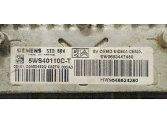 Recambio de centralita motor uce para citroen c3 1.4 hdi exclusive referencia OEM IAM 9653447480  
