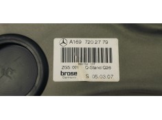 Recambio de elevalunas delantero izquierdo para mercedes-benz clase b (w245) 2.0 cdi referencia OEM IAM A1697202779  