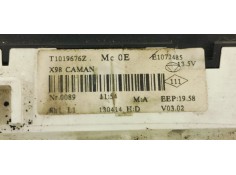Recambio de mando climatizador para renault clio iv 1.5 dci referencia OEM IAM T1019676Z  