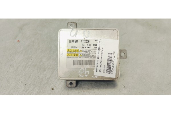 Recambio de centralita faros xenon para bmw serie 3 berlina (e90) 318 i referencia OEM IAM 7172536  