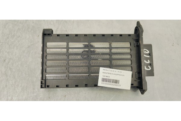 Recambio de resistencia calefaccion para renault clio iv 1.5 dci referencia OEM IAM 103789CX  