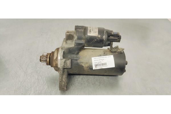 Recambio de motor arranque para audi a3 sportback (8p) 1.6 tdi referencia OEM IAM 02Z911024HX  