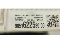 Recambio de caja reles / fusibles para ds 4 1.5 hdi referencia OEM IAM 9851622580  