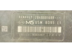 Recambio de caja reles / fusibles para renault megane iii coupe 1.5 dci 110 fap referencia OEM IAM 284B60168R  