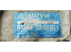 Recambio de compresor aire acondicionado para volkswagen golf iv berlina (1j1) básico referencia OEM IAM 1J0820803K  