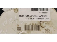 Recambio de cerradura puerta trasera derecha para seat ibiza (6j5) 1.6 tdi referencia OEM IAM 6J0839016C  