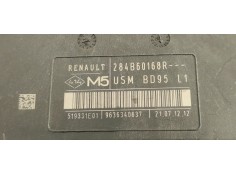 Recambio de caja reles / fusibles para renault megane iii coupe 1.5 dci 110 fap referencia OEM IAM 284B60168R  