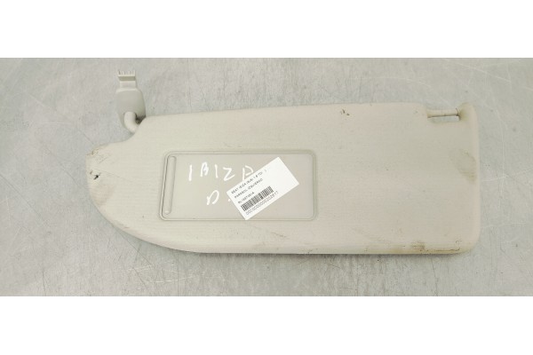 Recambio de parasol izquierdo para seat ibiza (6j5) 1.6 tdi referencia OEM IAM 6L1857551A  