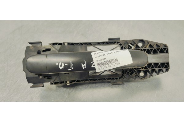 Recambio de maneta exterior trasera derecha para seat ibiza (6j5) 1.6 tdi referencia OEM IAM 5N0837885  
