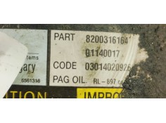 Recambio de compresor aire acondicionado para renault megane ii berlina 5p confort dynamique referencia OEM IAM 8200316164  