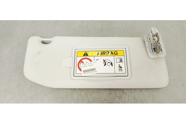 Recambio de parasol derecho para peugeot 208 (p2) 1.5 hdi referencia OEM IAM   