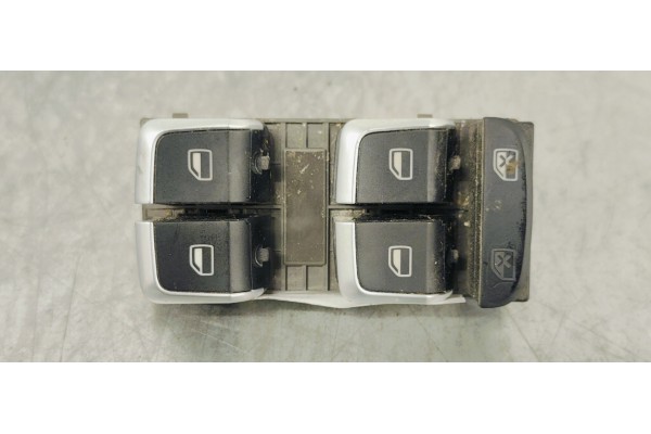 Recambio de mando elevalunas delantero izquierdo para audi a4 ber. (b8) 2.0 tdi referencia OEM IAM 8K0959851F  
