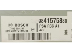 Recambio de sistema audio / radio cd para peugeot 208 (p2) 1.5 hdi referencia OEM IAM 9841575880  