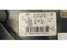 Recambio de faro izquierdo para volkswagen passat berlina (3c2) highline referencia OEM IAM 3C0941005R  
