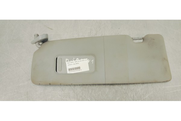 Recambio de parasol izquierdo para bmw serie 1 berlina (e81/e87) 2.0 d referencia OEM IAM   
