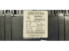 Recambio de cuadro instrumentos para bmw serie 1 berlina (e81/e87) 2.0 d referencia OEM IAM 6947136  